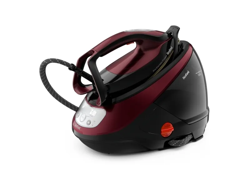 Tefal Pro Express Protect GV9230, 2600 W, 140 g/min, 7,6 bar, 1,8 L, 550 g/min, Sort, Bourgogne