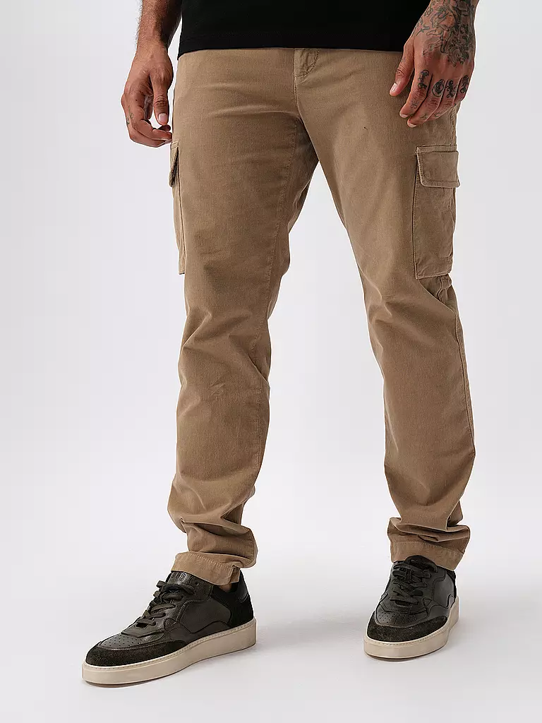 ALBERTO Cordhose JOHN  beige