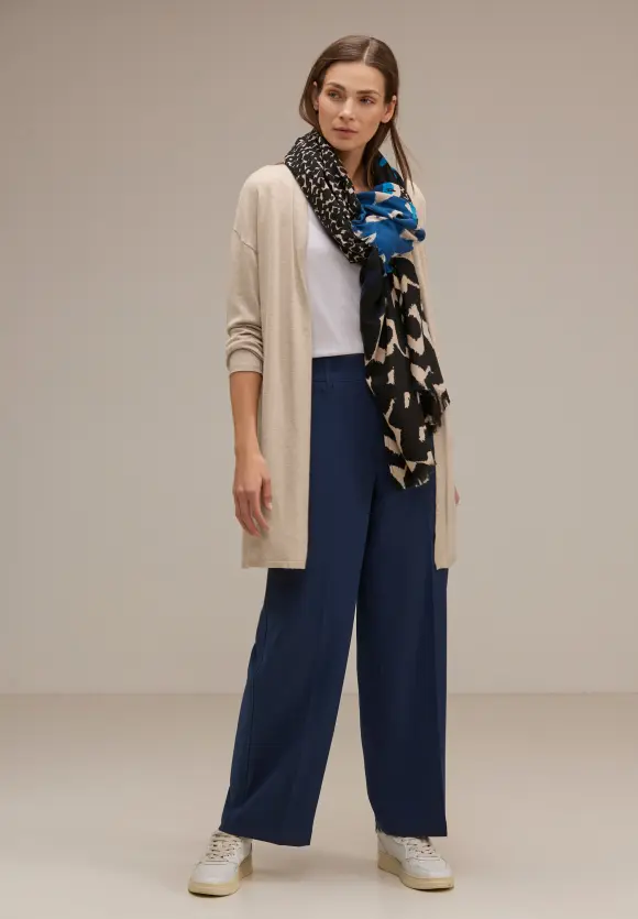 Langer Cardigan - spring sand melange