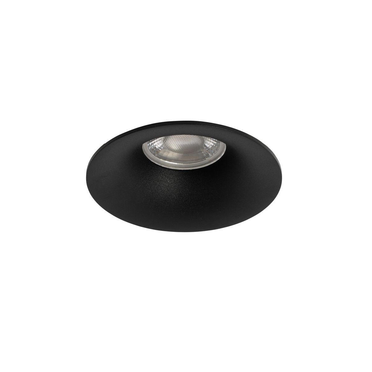Moderne inbouwspot zwart GU10 50mm - Gijs