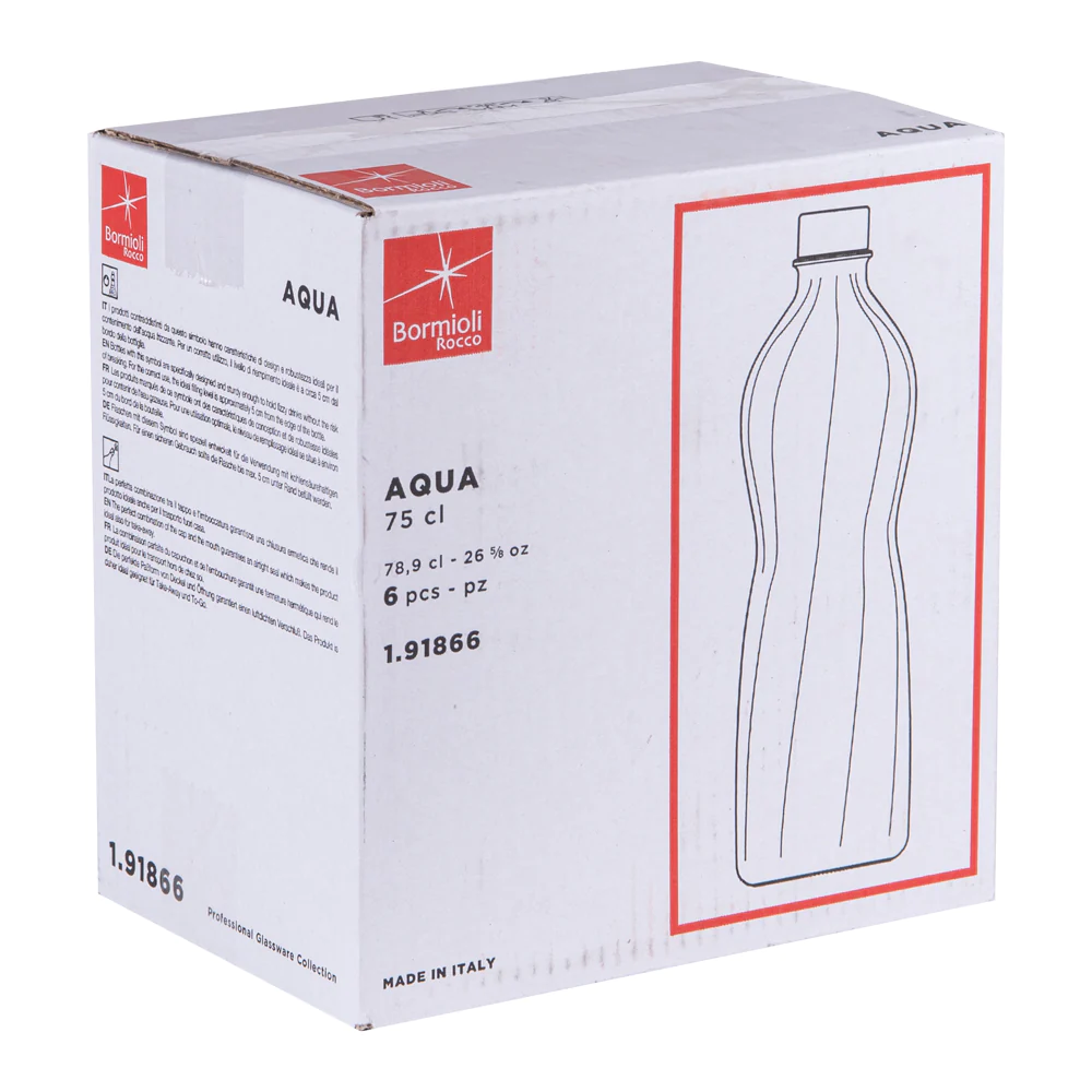 Bouteille Aqua 0,75 l Bormioli Rocco
