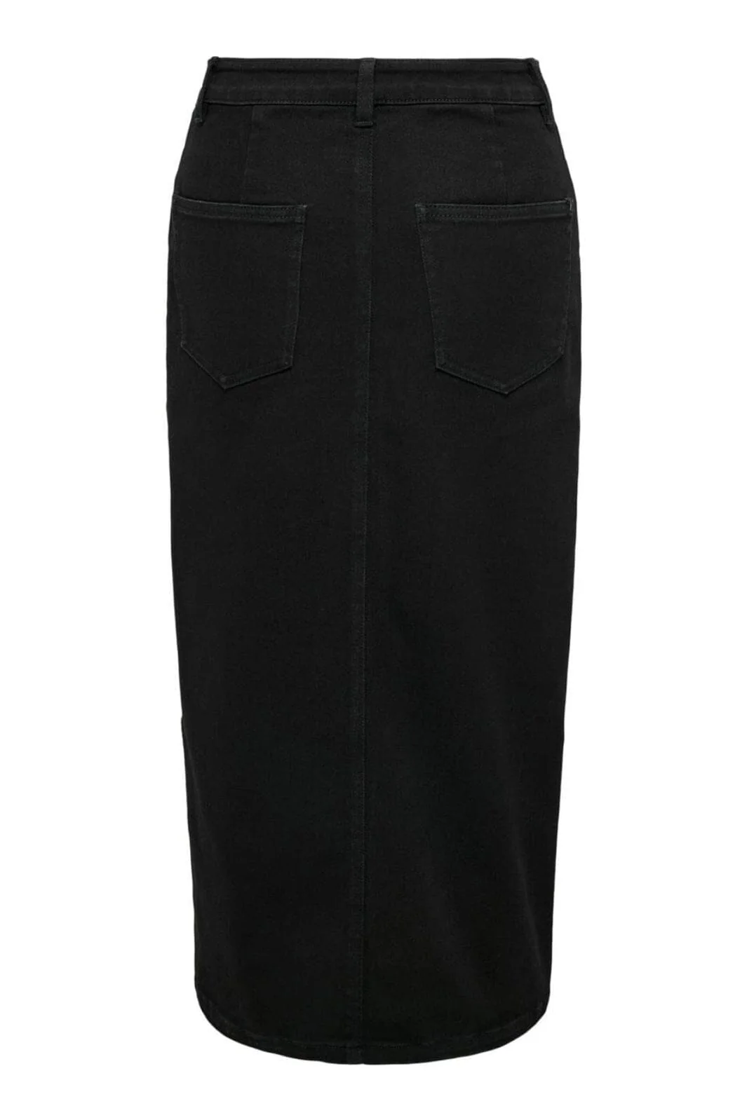 Only Onlsiri Front Slit Skirt Gua 4507661 black denim