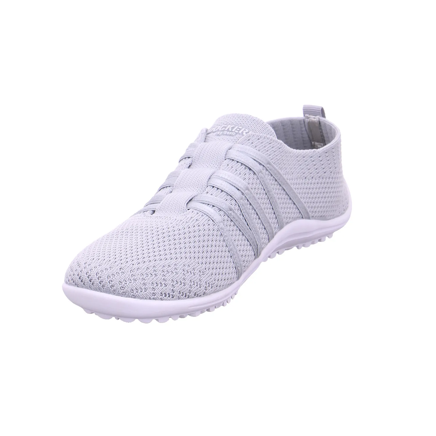 DOCKERS Barfussschuh Hellgrau Textil  Barfuss-Schuh