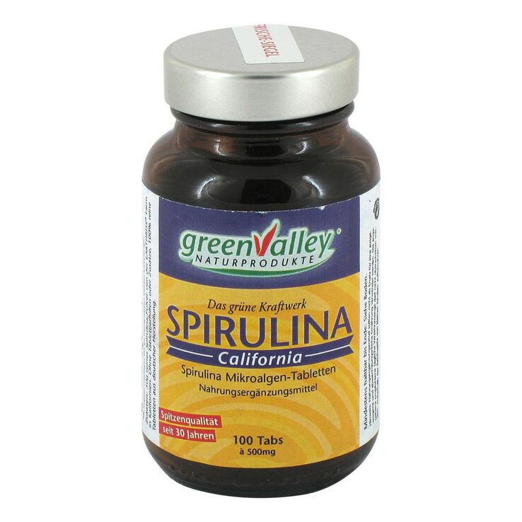 Spirulina Earthrise Tabletten, 100 St