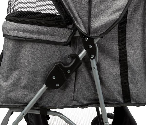 Trixie Hunde-Buggy, grau