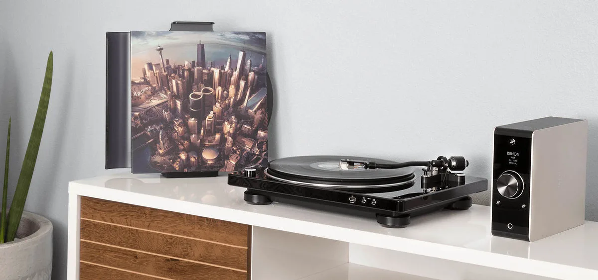 Denon DP-450 USB Noir Platines vinyle hi-fi