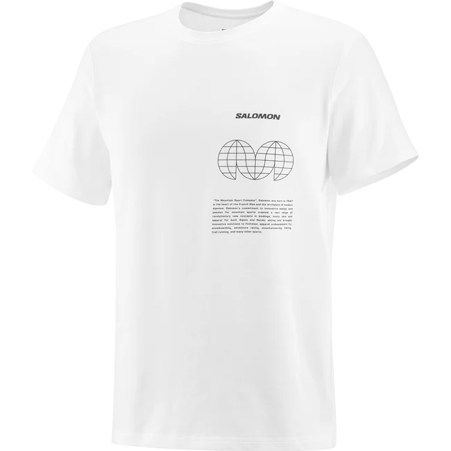 SALOMON GLOBE GRAPHIC  Kurzarmshirt Herren