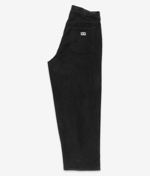 Obey Big Wig Baggy Corduroy Jeans (digital black)