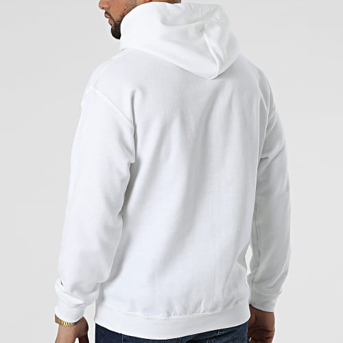 Sweat Capuche THRSW099 Blanc
