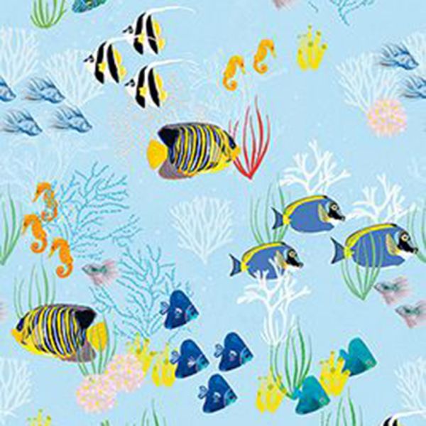 Behangexppresse Abby and Bryan Behang - Fish In The Sea - INK7220