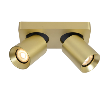 Lucide Nigel plafondspot goud 20 cm
