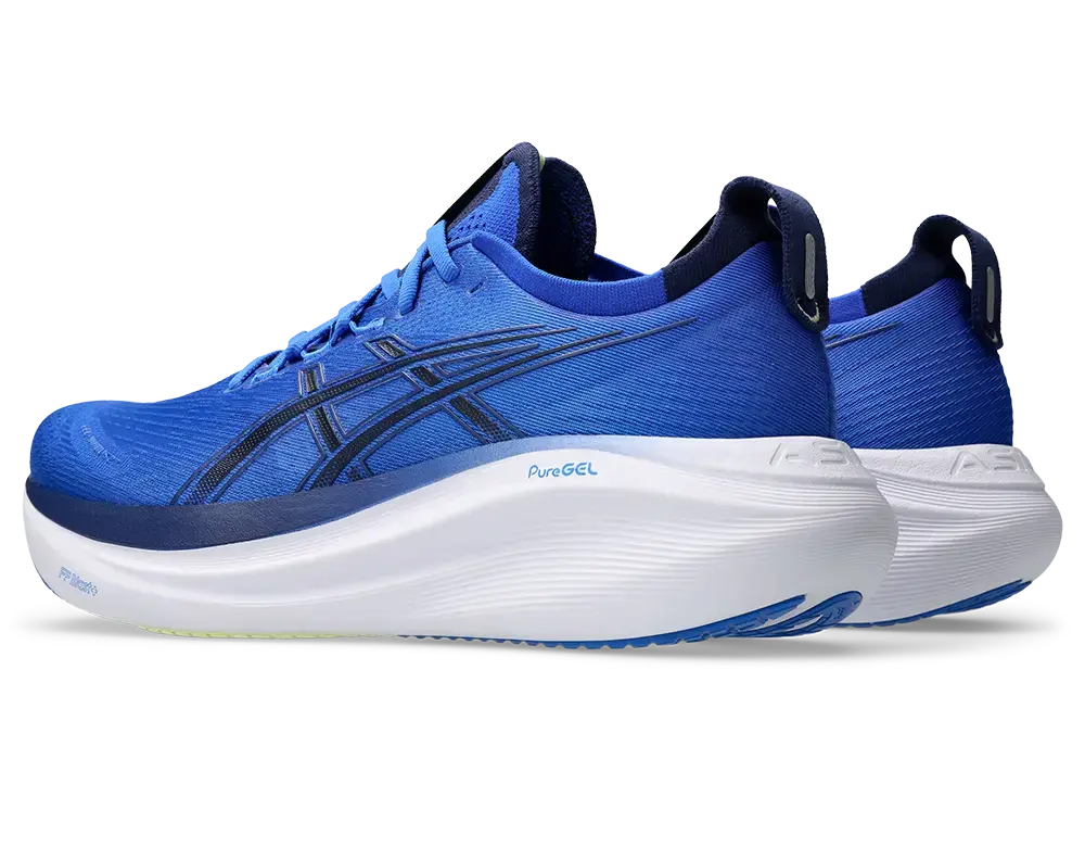 ASICS Gel-Nimbus 27 Hardloopschoenen Blauw/Donkerblauw Heren