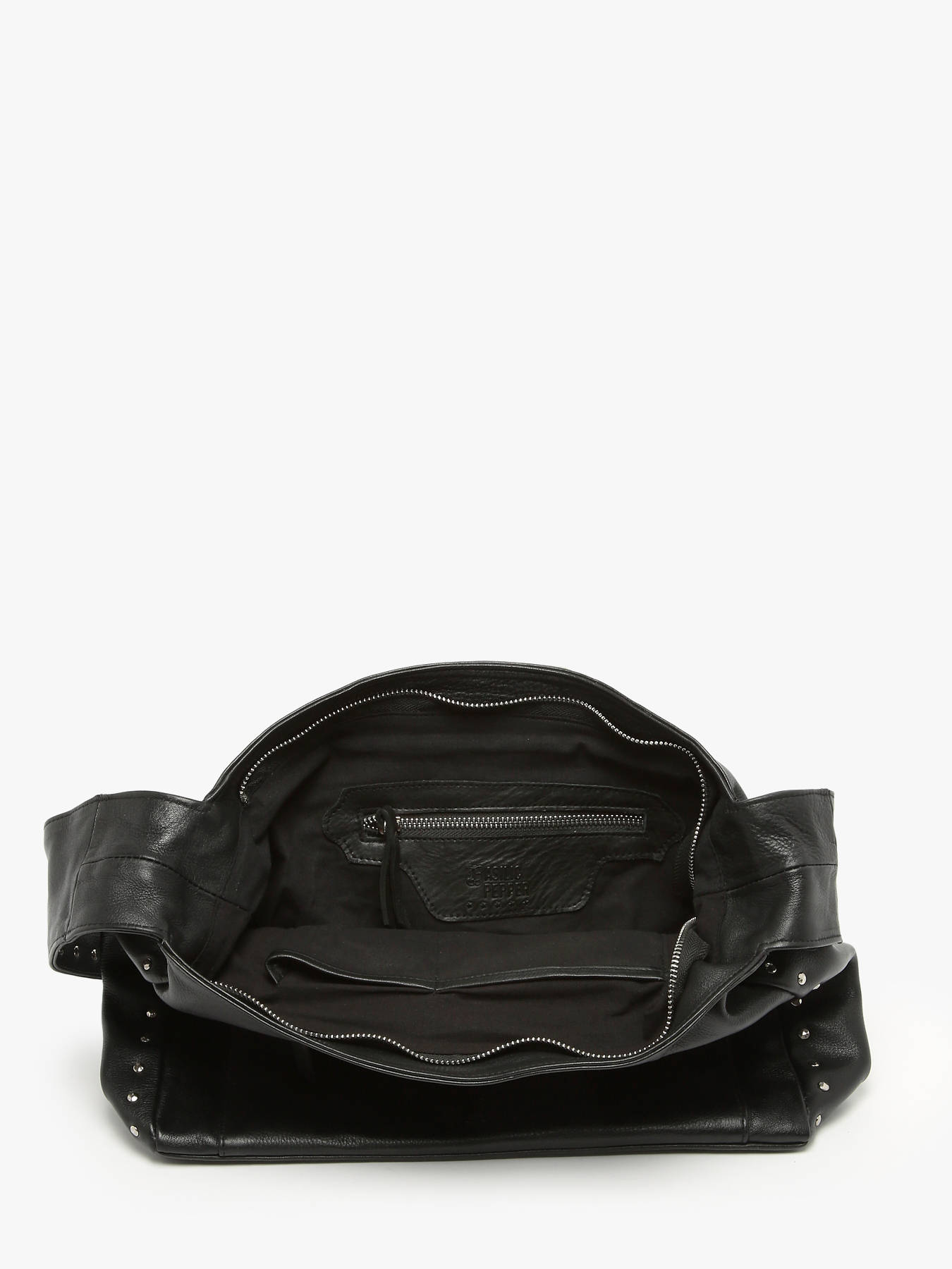sac port paule Glam cuir BASILIC PEPPER