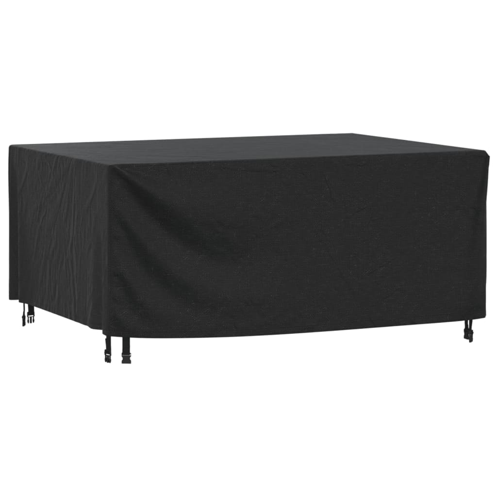 Housse de salon de jardin noir 172x113x73 cm imperméable 420d