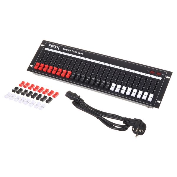Botex SDC-24 DMX Desk Road Pack