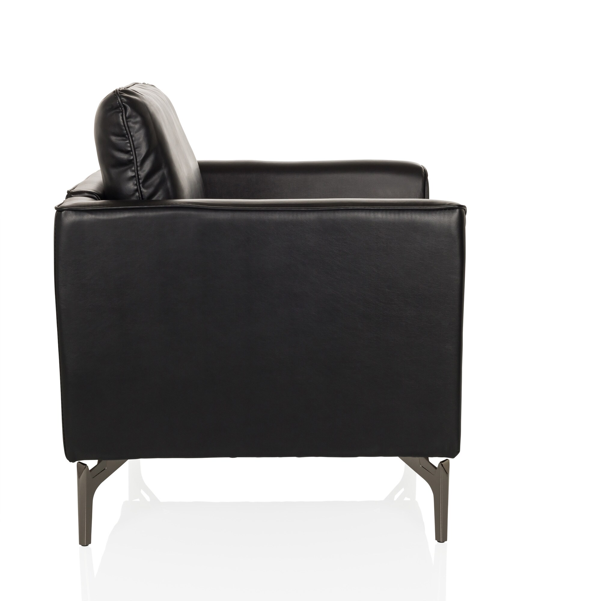 Loungesessel BAVERO Kunstleder mit Armlehnen hjh OFFICE