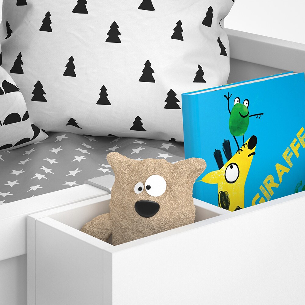 VitaliSpa Hängeral für Kinderbett Hochbett Einhängeregal Zubehör Regal Ablage
