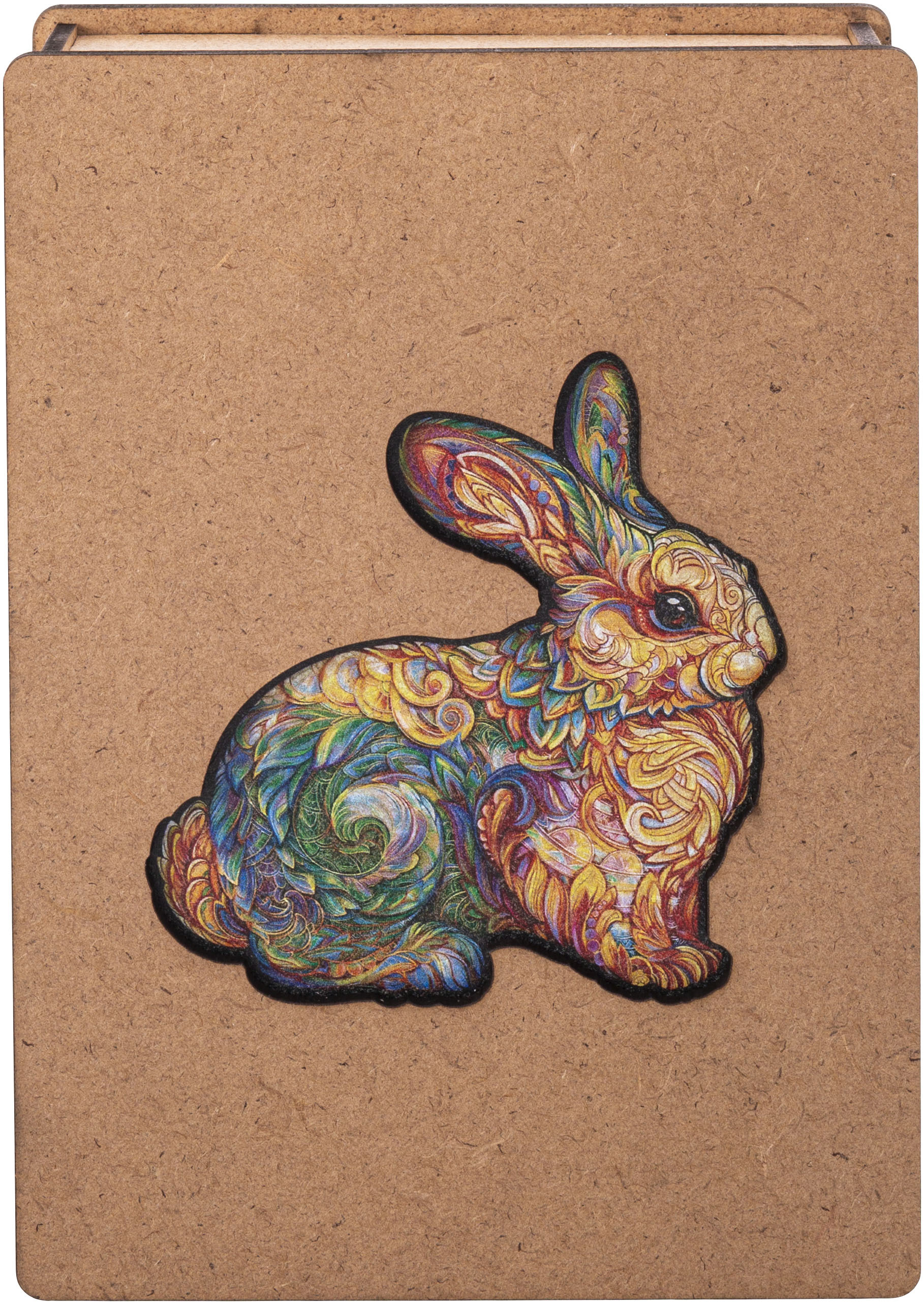 Holzpuzzle (Motiv: Hase 200 Teile, 29 x 30 cm)
