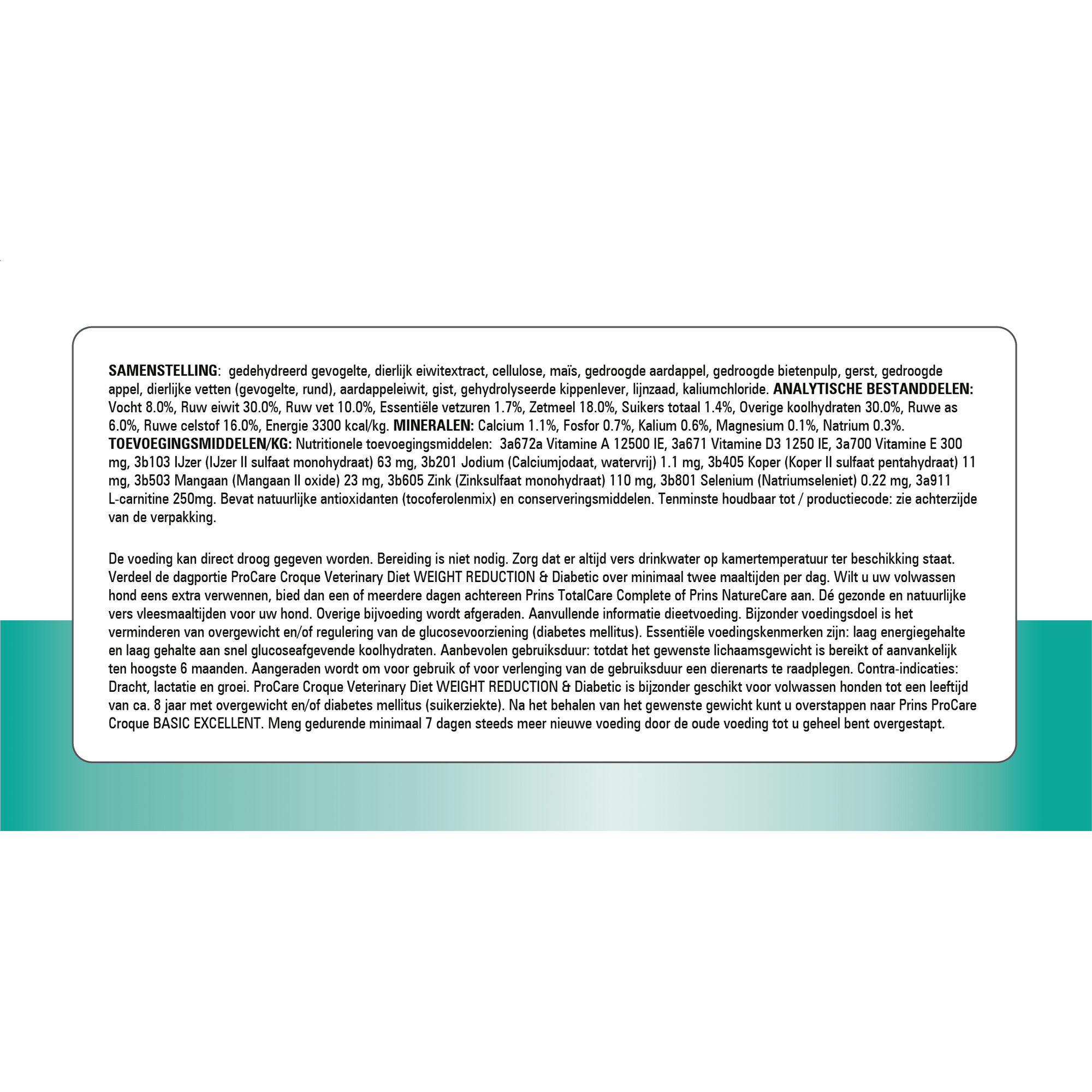 Prins ProCare Croque Weight Reduction & Diabetic