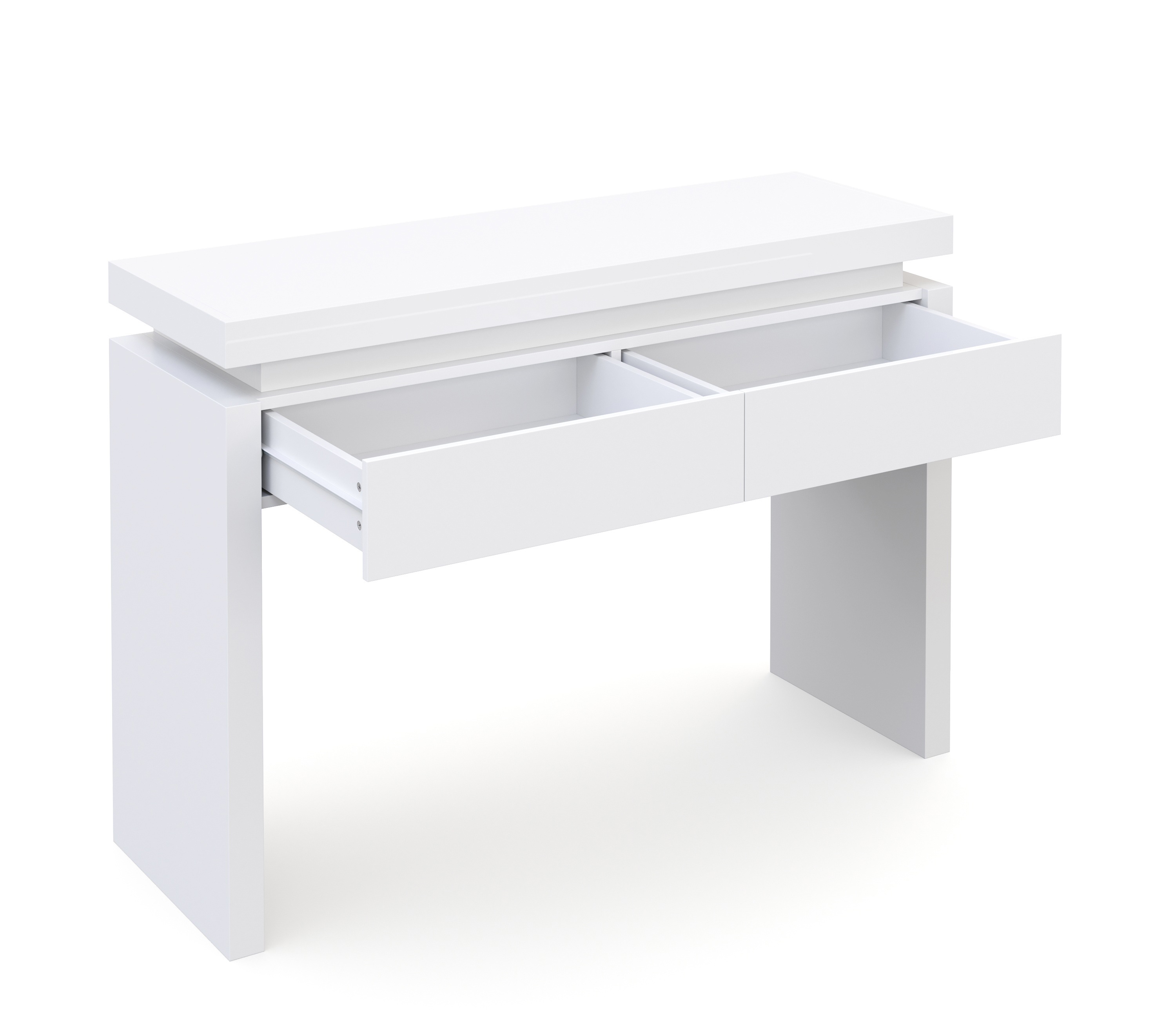 Konsolentisch LED FRANCO 120 x 83 cm weiss