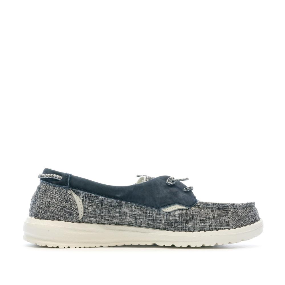 Hey Dude Chaussures Bleu Femme Hey Dude Laila
