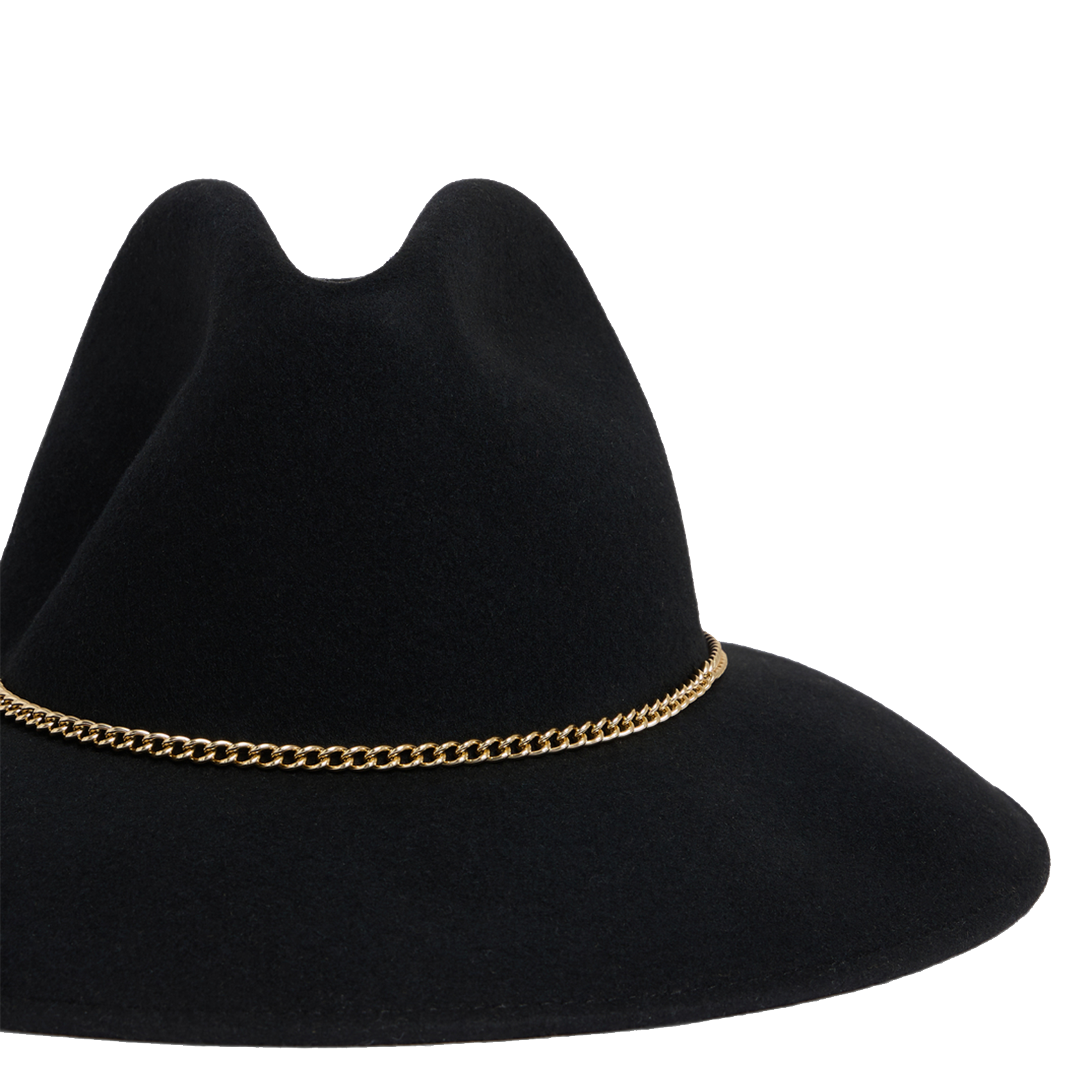FAHIZA - Chapeau en laine | Noir