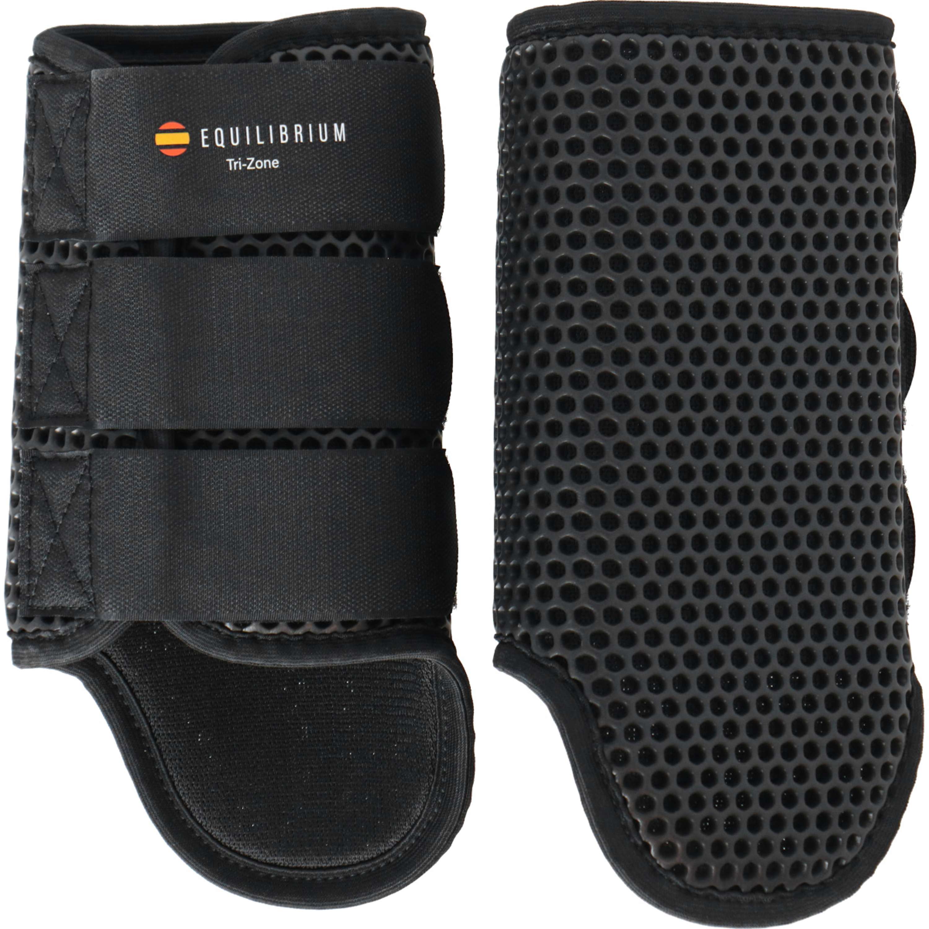 Equilibrium Beenbeschermers Tri-Zone Zwart