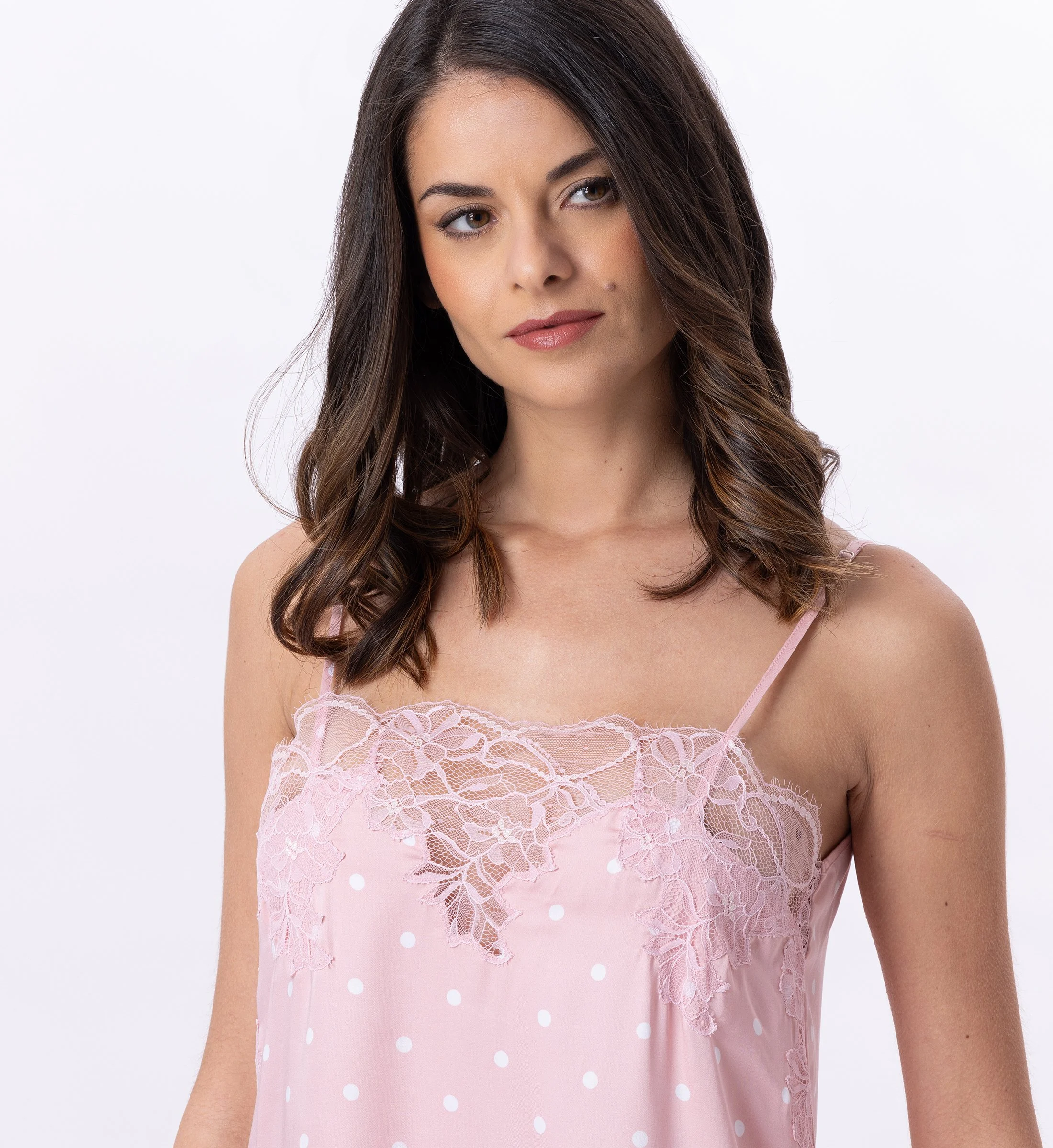 GIOIA 803 - Nuisette en viscose | Rose