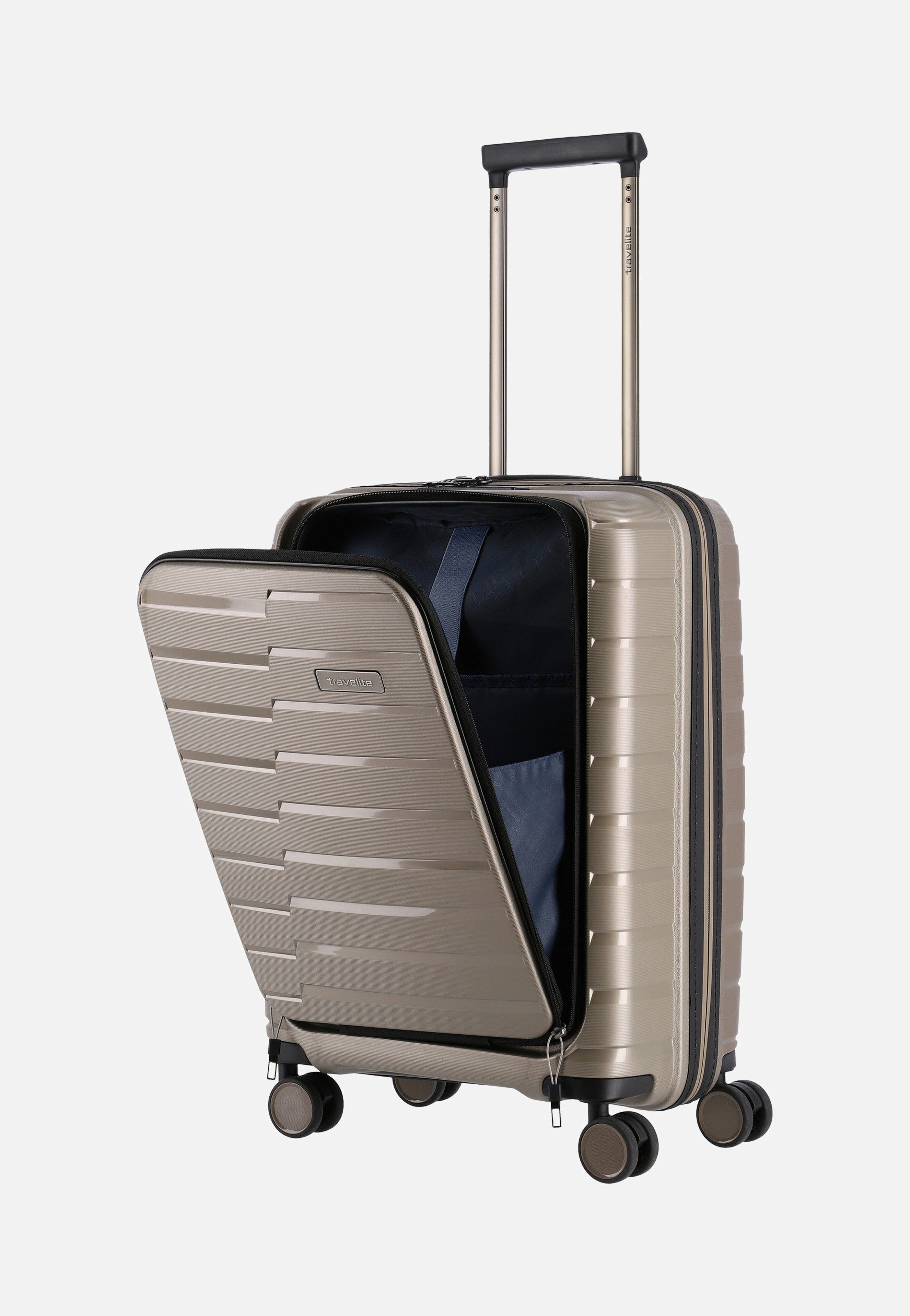 Air Base 4-Rad Trolley S Vortasche Champagner - Koffer