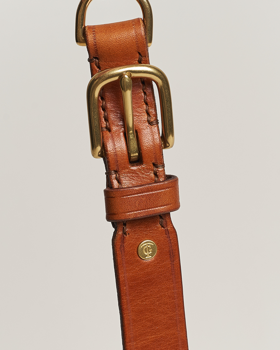 Tärnsjö Garveri Leather Dog Collar Light Brown