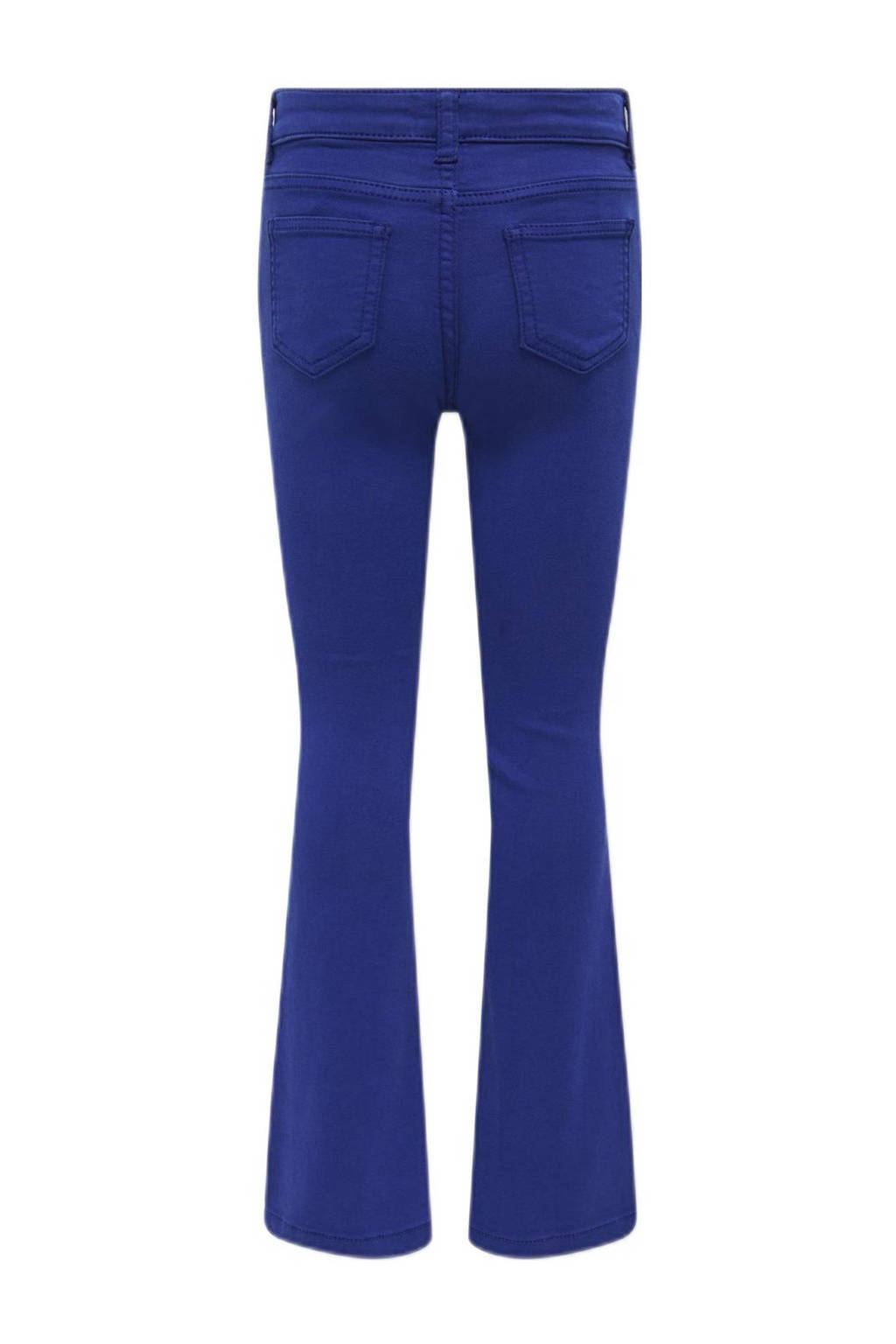 ONLY flared broek KOGANNE hardblauw