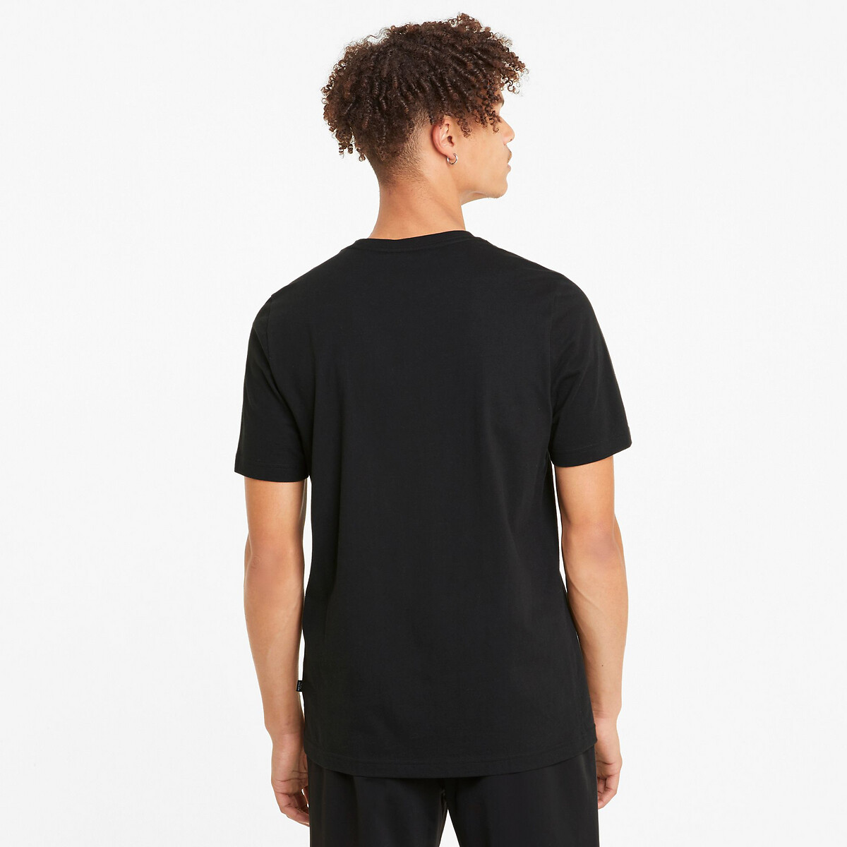 PUMA<br>Camiseta de manga curta com logo Essential grande