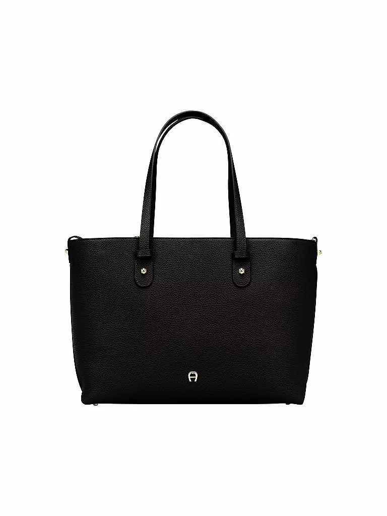 AIGNER Ledertasche - Shopper DIADORA Large schwarz