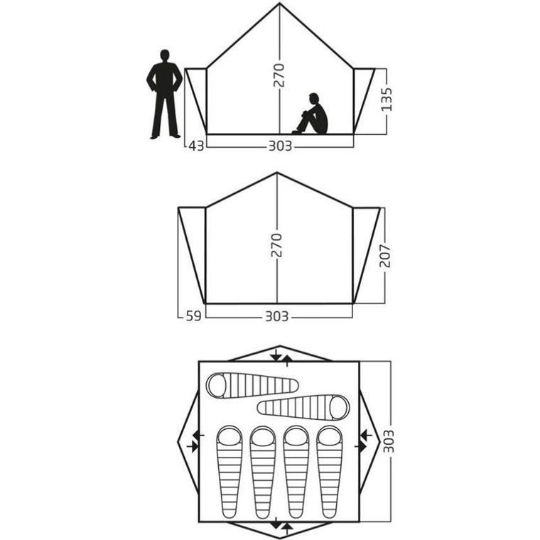 Nordisk Midgard 9.2 Technical Cotton Tent