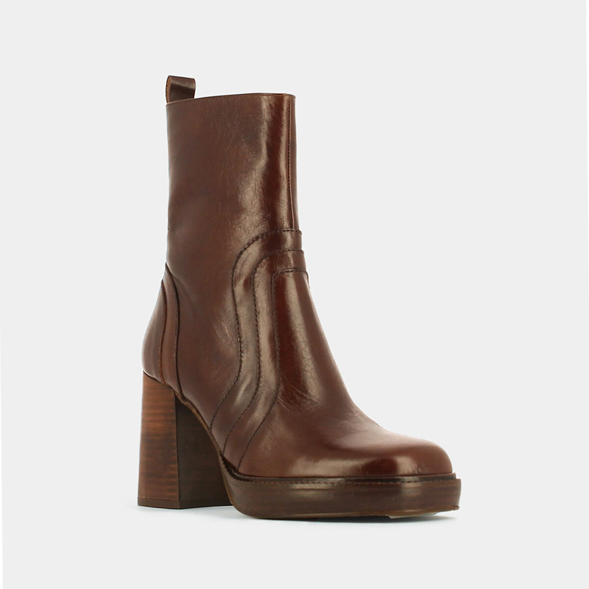 JONAK<br>Botas de salto Brise, couro envelhecido