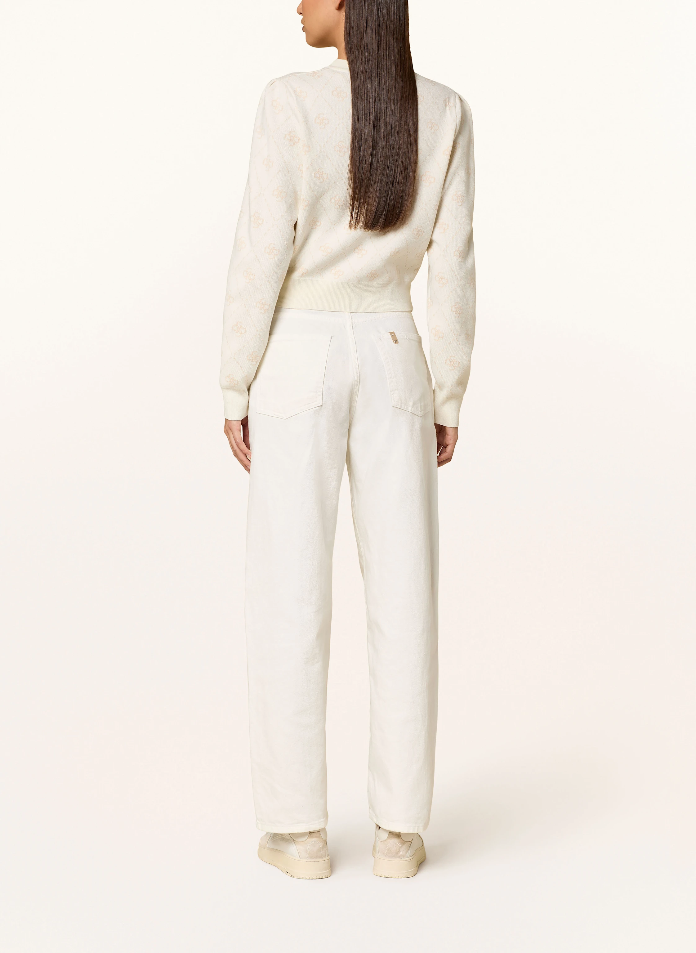 GUESS Cropped-Strickjacke SARAH