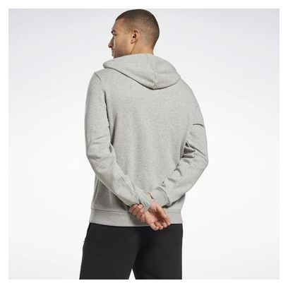 Sweat à capuche Reebok Identity Logo Gris