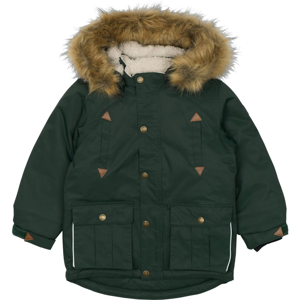 Køb Mikk-Line Darkest Sprouse Twill Nylon Boy Parca