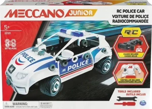 Meccano JR RC politibil