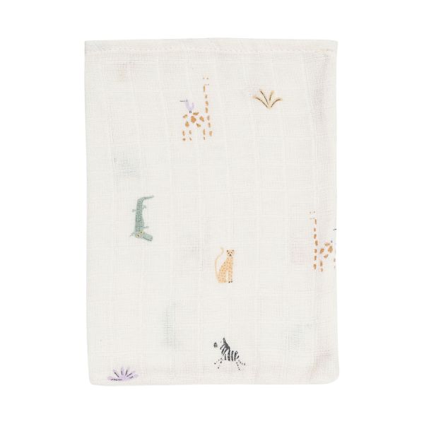 Jollein Jungle Jambo Washandje - 3 Pack - 15 x 20 cm - Hydrofiel