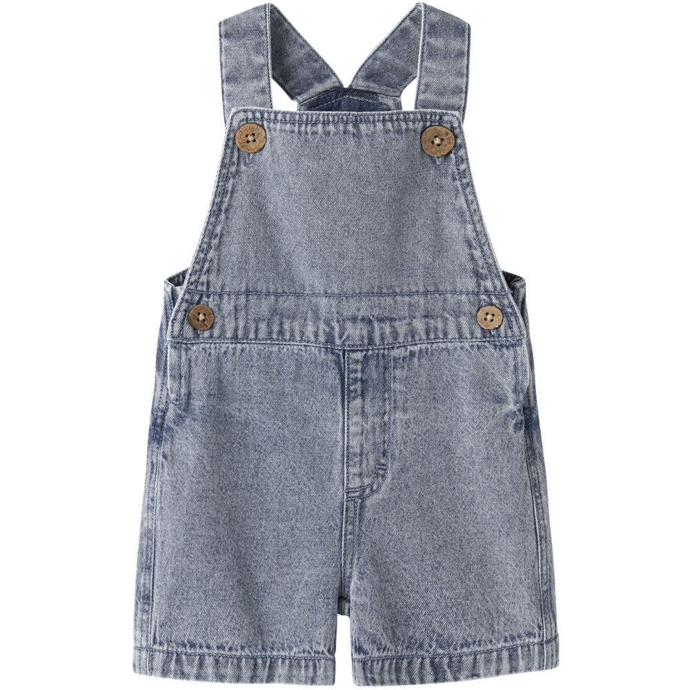 Køb Lil'Atelier Medium Blue Denim Nbmfunda Loose Shortall 5552-Fd Lil