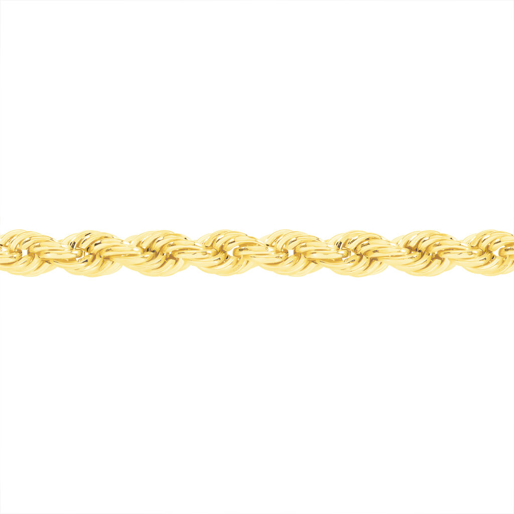 Collier Jerry Maille Corde Or Jaune