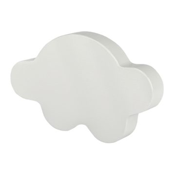 Knop Wolk greige 72mm