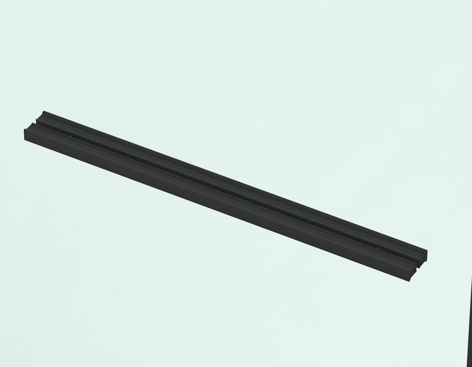 Badstuber Tono douchecabine met schuifdeur 100x100cm zwart mat
