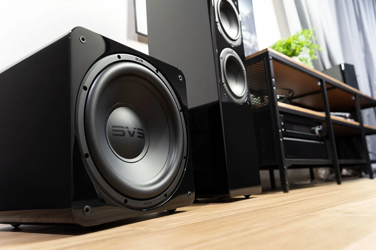 SVS SB-1000 Pro Noir laqué Caissons de basses