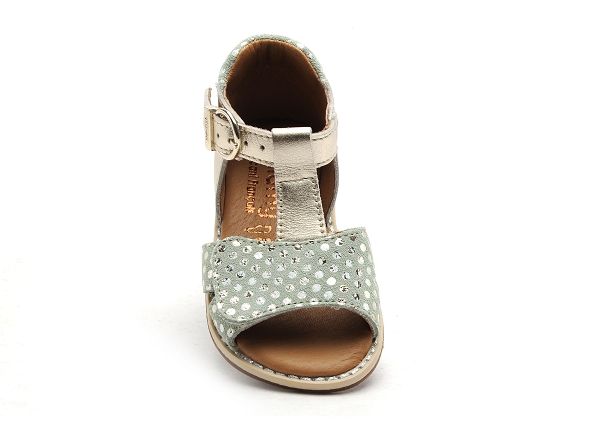 Bellamy nu pieds bebe bebe choupi vert