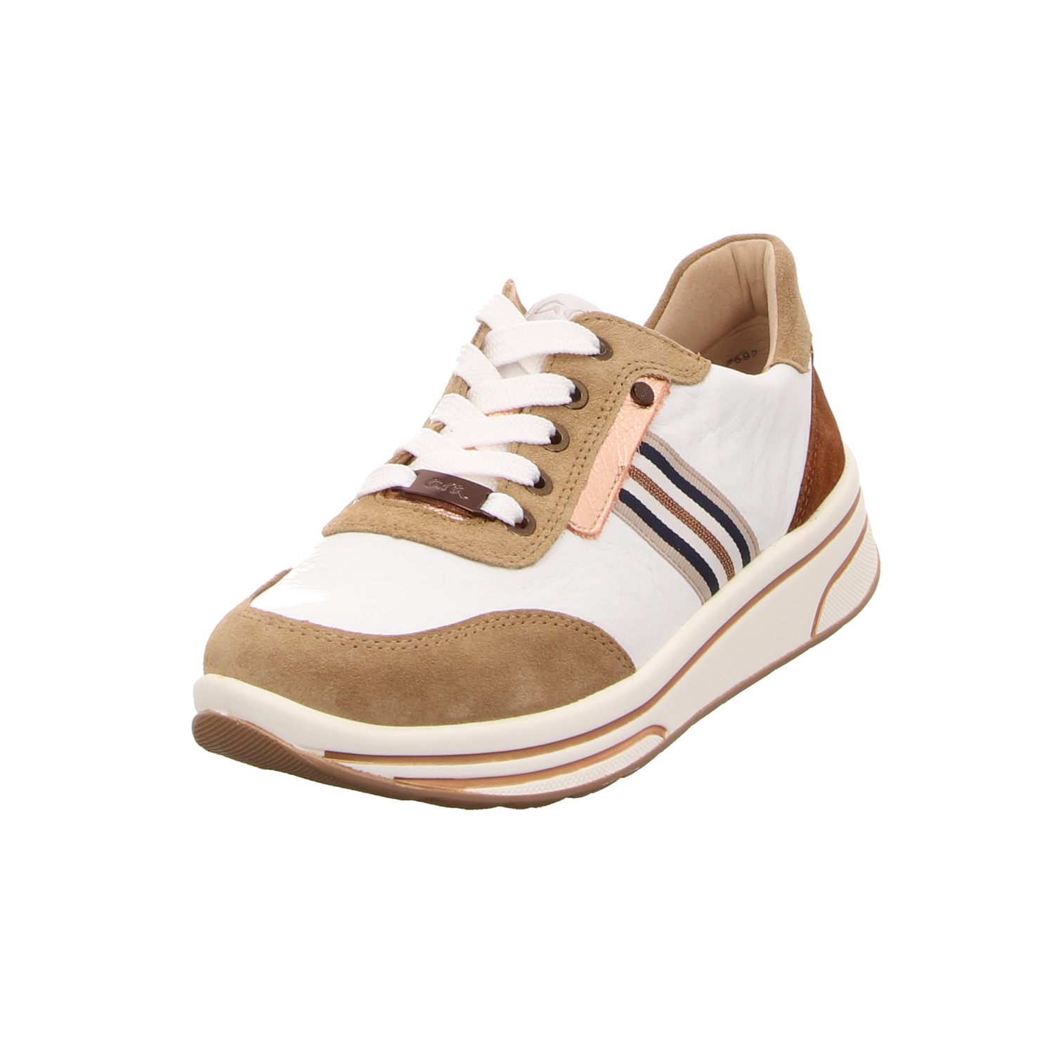 Ara Schnürhalbschuh weiß/kombi weiss/weiss kombi