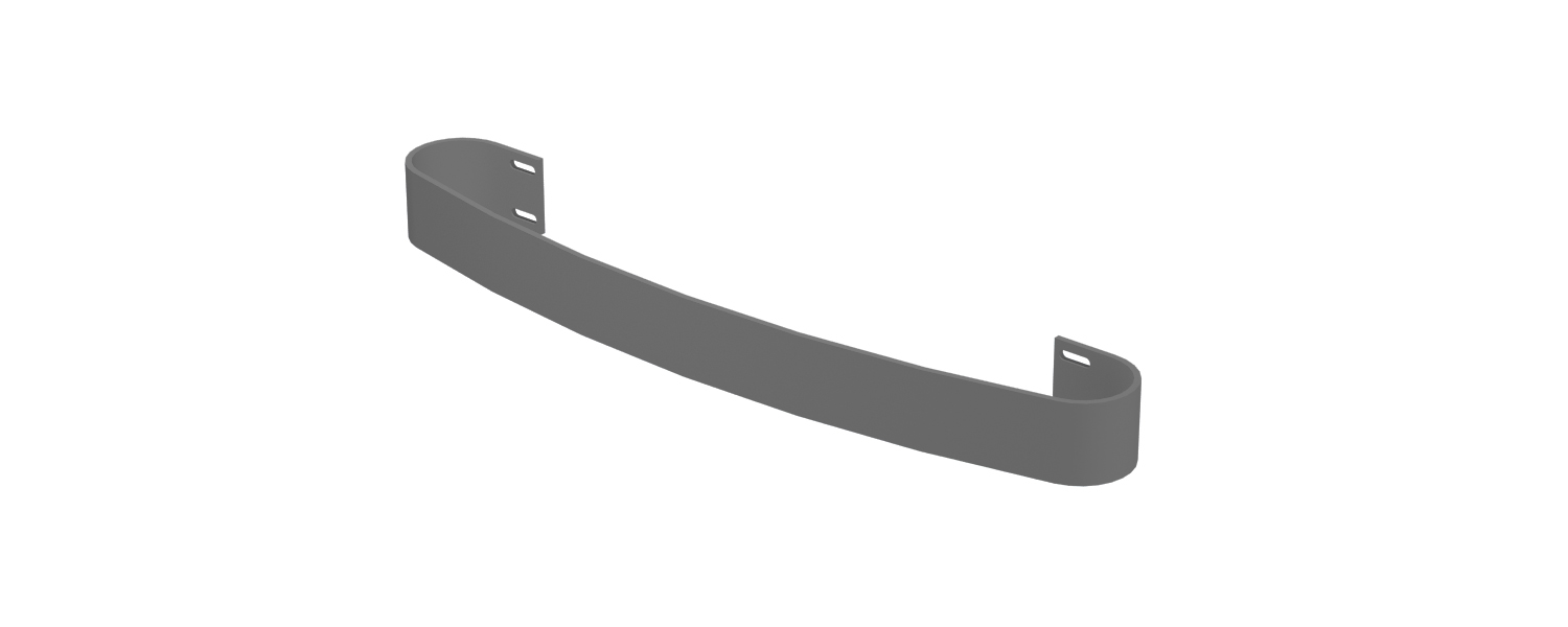 Eastbrook Peretti handdoekbeugel Antraciet 37,5cm