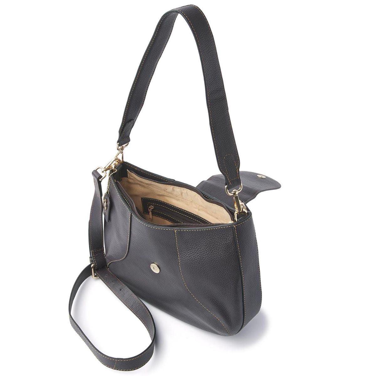 dR | 1103646 leren schoudertas