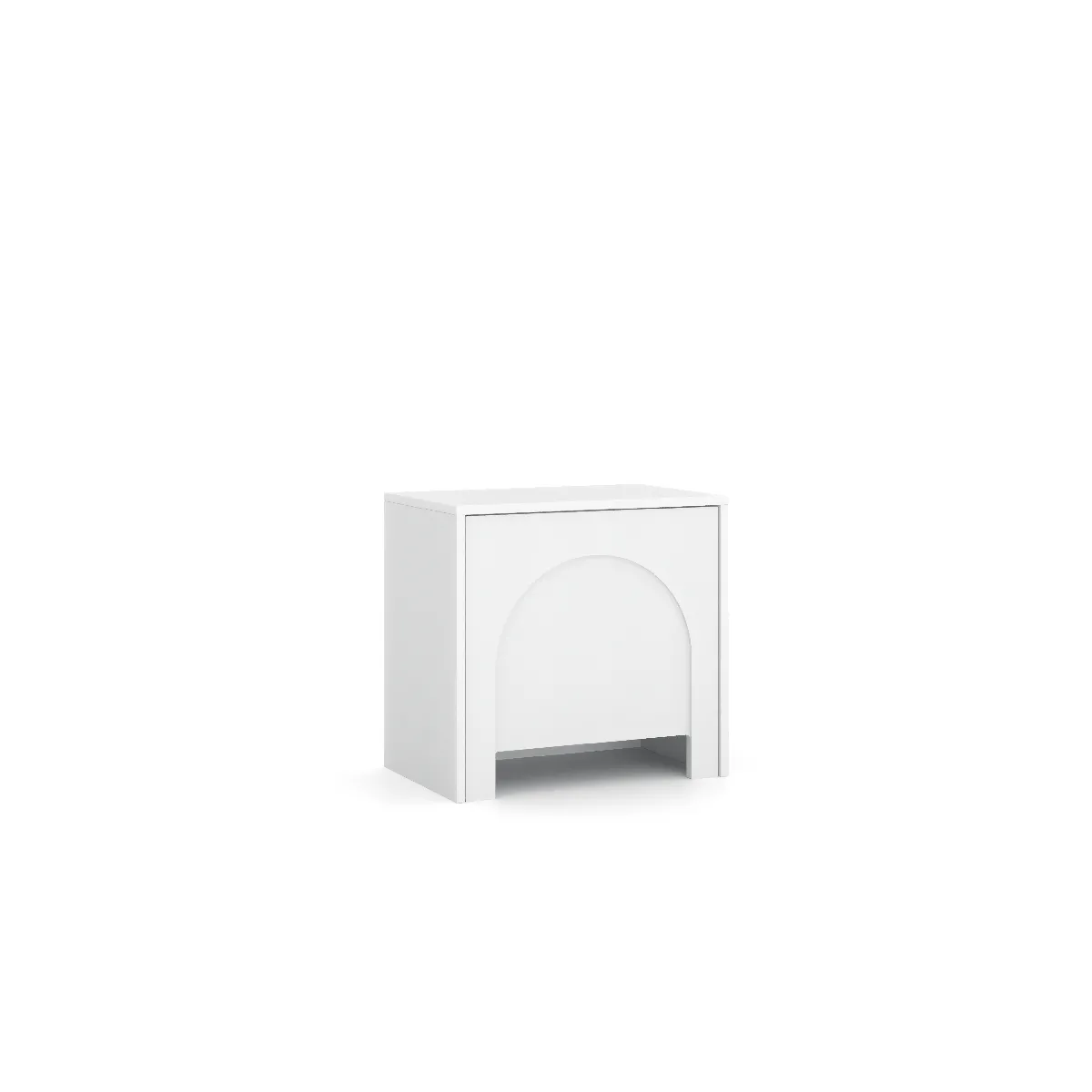 VIVALDI Table de Nuit ARCO 1D - Blanc